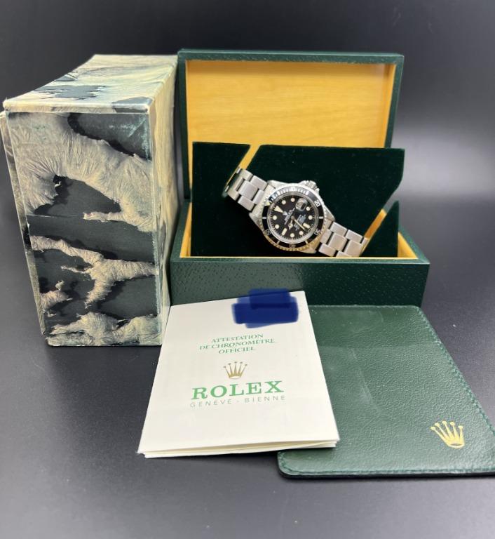 Rolex box and papers for sale outlet