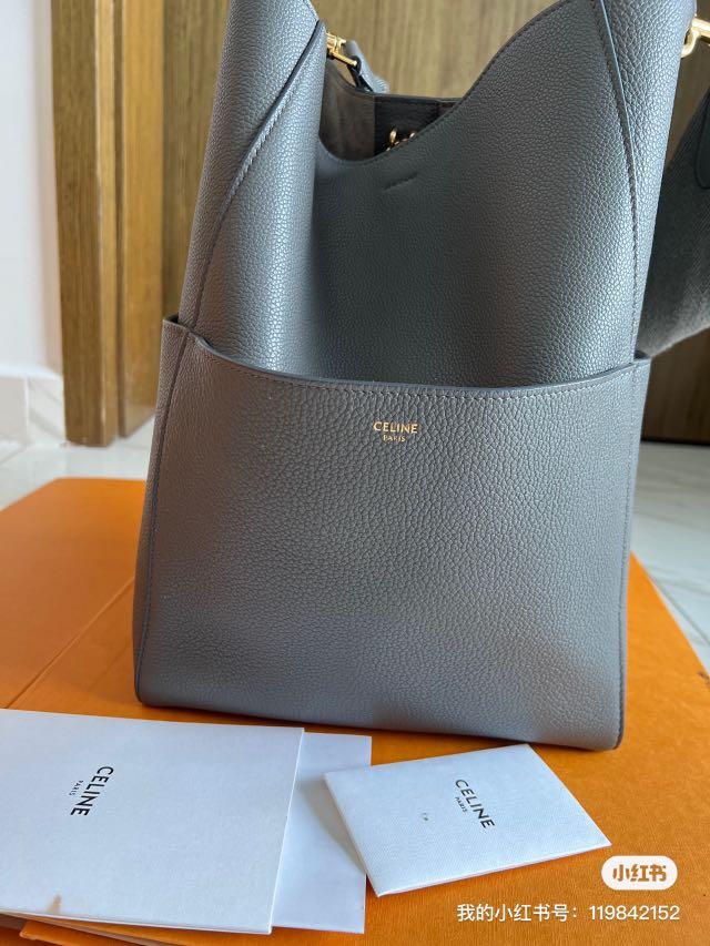 Celine sangle bucket bag in soft grained calfskin shop