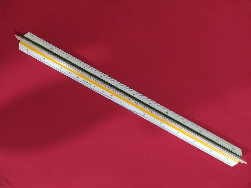 Scale ruler, Hobbies & Toys, Stationery & Craft, Stationery & School ...