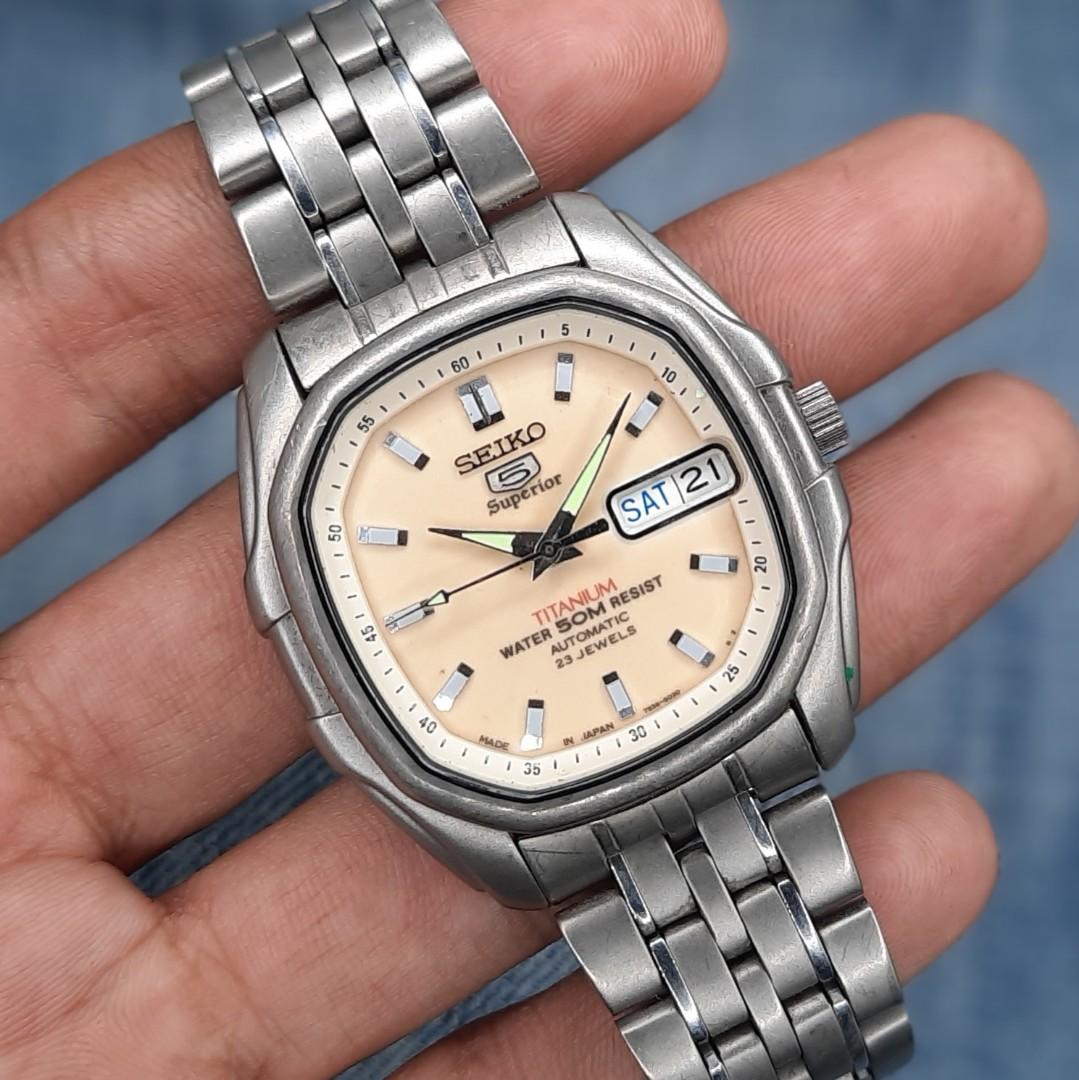 Seiko 5 superior clearance titanium