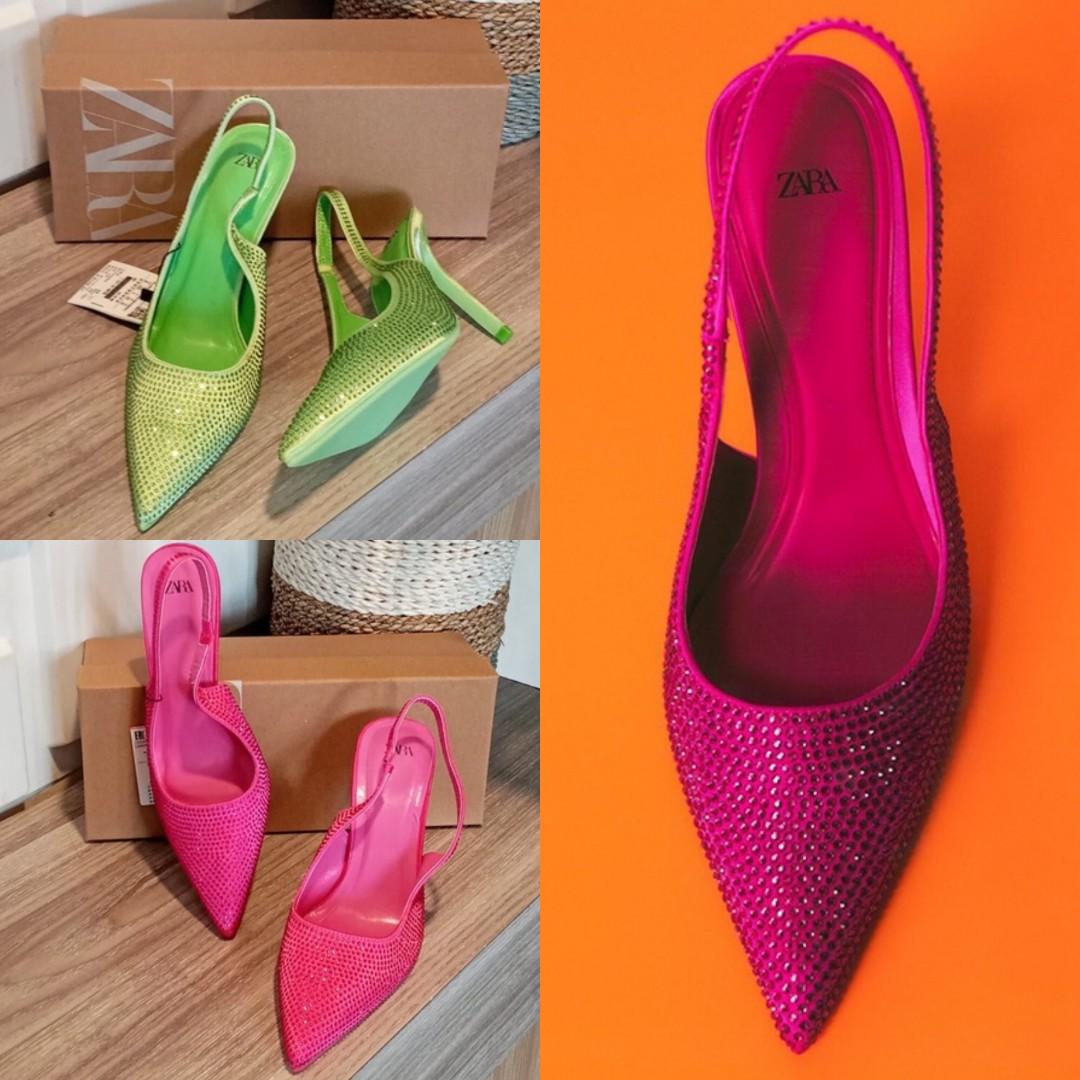 Sepatu ZARA High Heels Shoes, Fesyen 