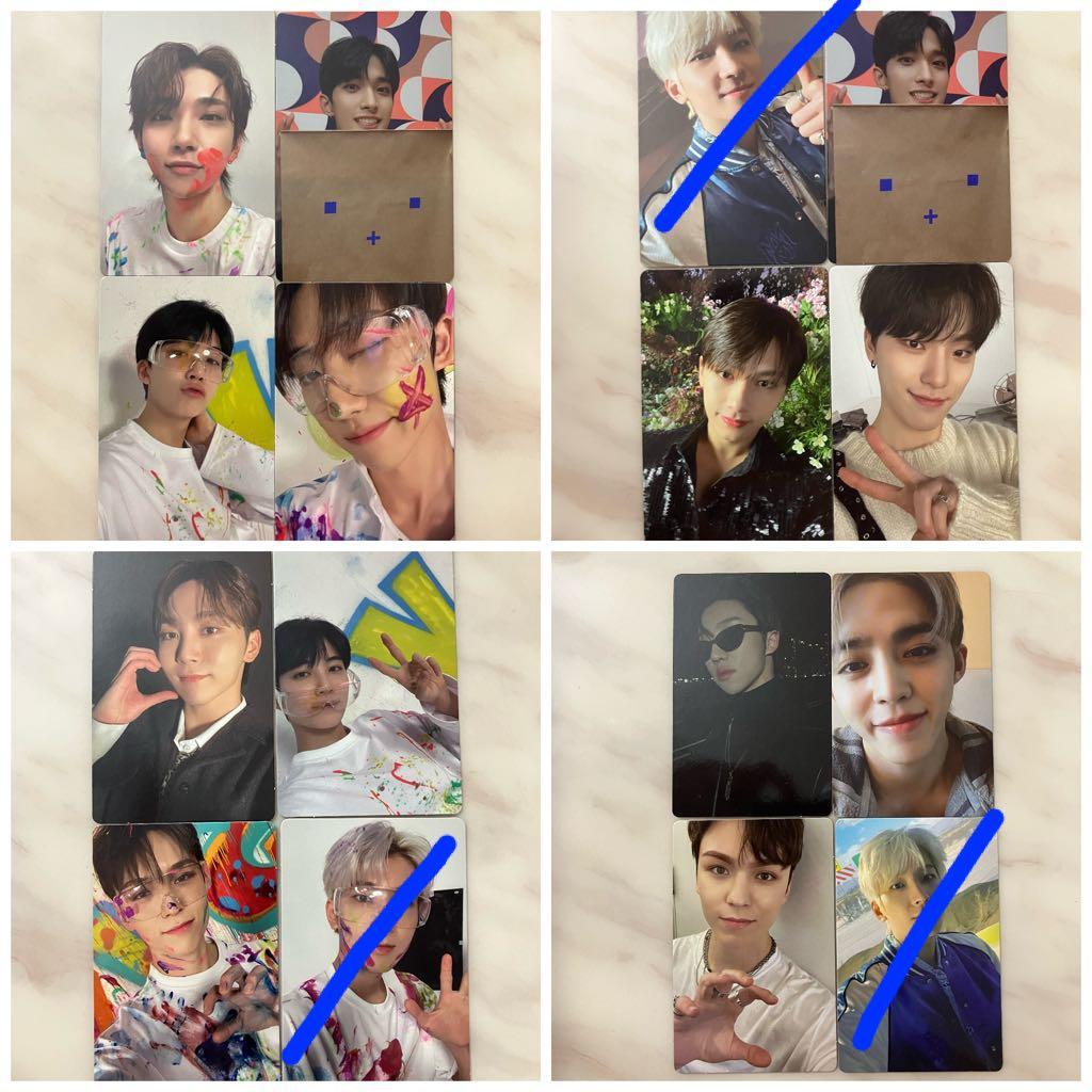 Seventeen Face the Sun Carat Ver & HMV 特典小卡, 興趣及遊戲, 收藏 