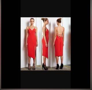 Shona joy red emperor dress size 6