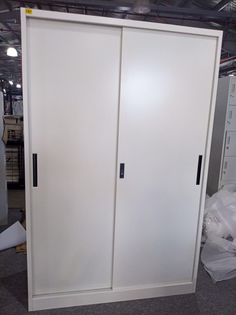 Sliding door storage, Furniture & Home Living, Furniture, Shelves