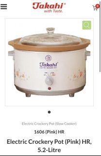 Slow Cooker electric cooker takahi