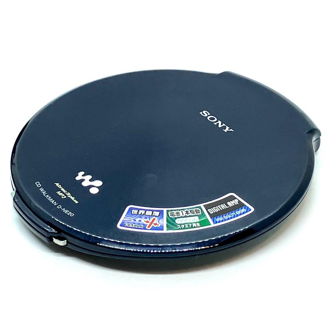 Sony 最後の旗艦D-NE20 CD Walkman Discman 日本版正常操作完美配件齊
