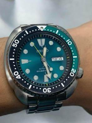 Seiko green turtle limited edition deals