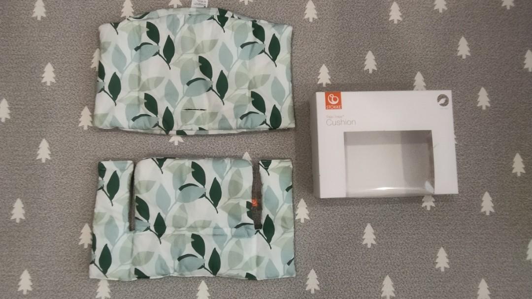 Stokke tripp trapp cushion green forest store