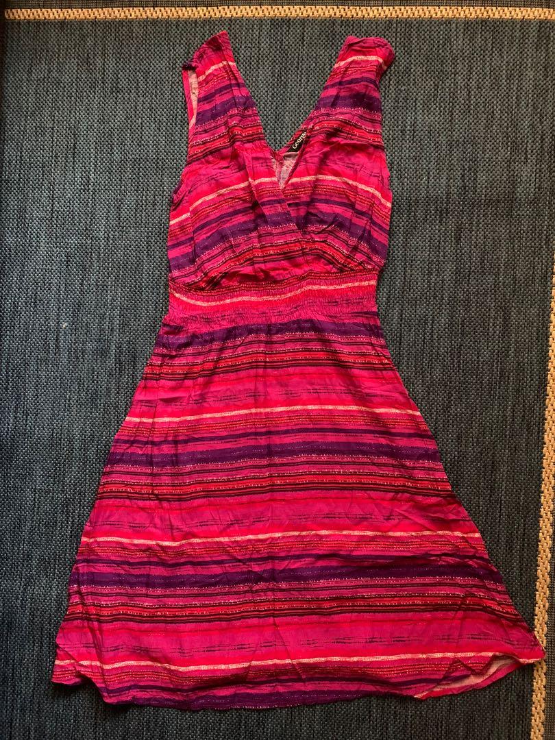Summer Dress V-neck Size XS to Small 