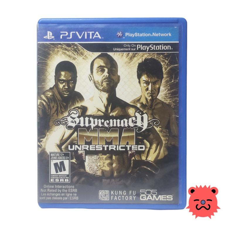 Supremacy MMA unrestricted game for PS VITA US ENGLISH PS VITA