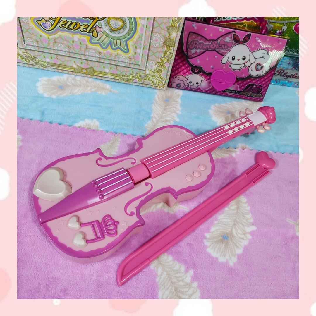 Pink toy violin deals