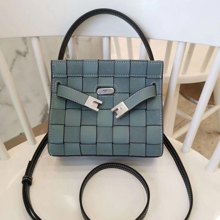 TB Lee Radziwill Woven Double Bag, Women's Fashion, Bags & Wallets,  Shoulder Bags on Carousell