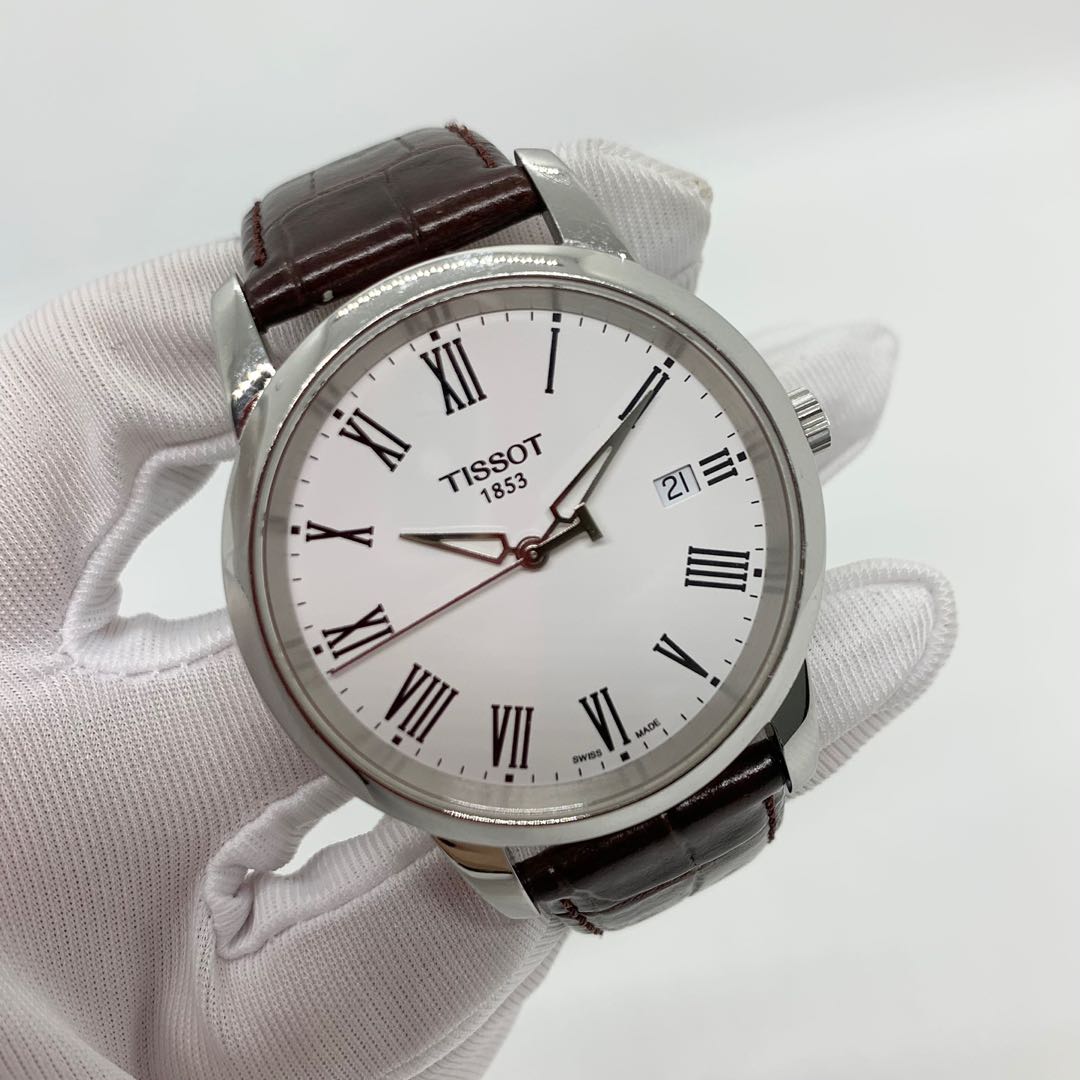 TISSOT CLASSIC DREAM T033410B QUARTZ BROWN LEATHER