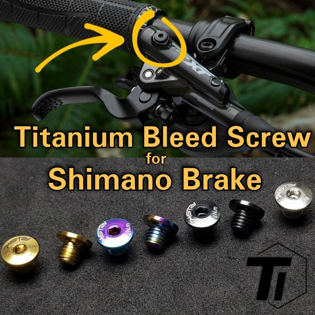 Bleed best sale screw shimano