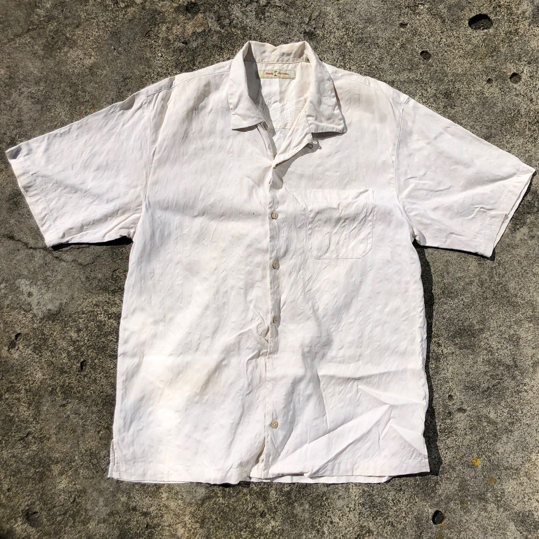 Tommy Bahama Silk Polo, Men's Fashion 