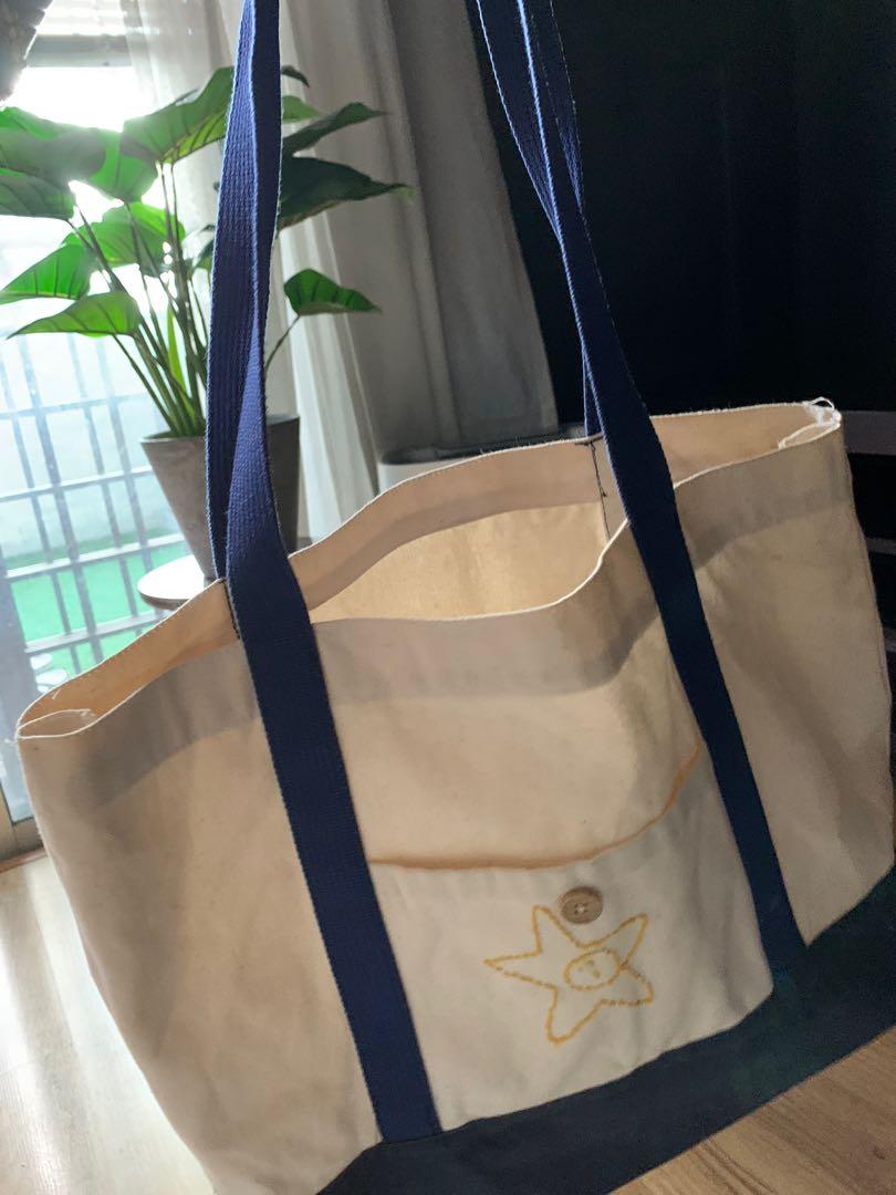 Tote bag kain sales