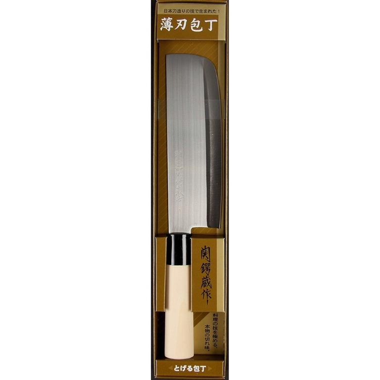 Tsubazo Kitchen Knife 6.75 Nakiri Usuba / Stainless Steel Chefs Knives