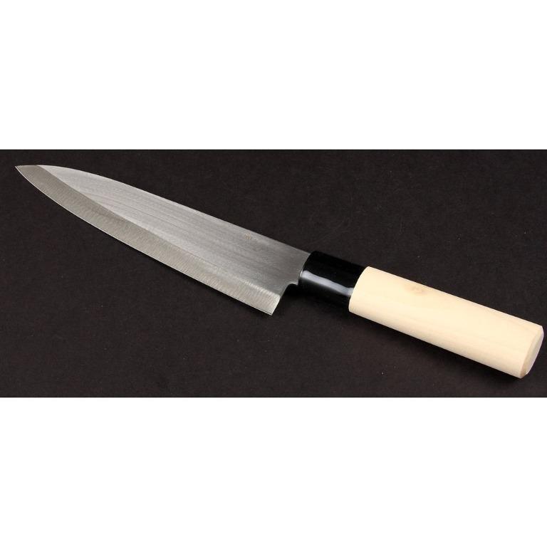 Tsubazo Kitchen Knife 7 Gyuto / Stainless Steel Chefs Knives / Maple
