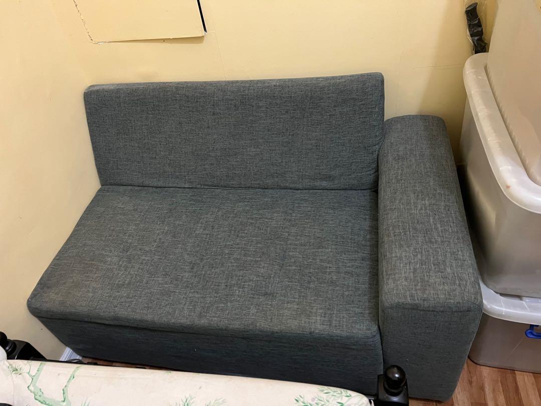 Two Seater Sofa with 1 Arm Rest Furniture Home Living
