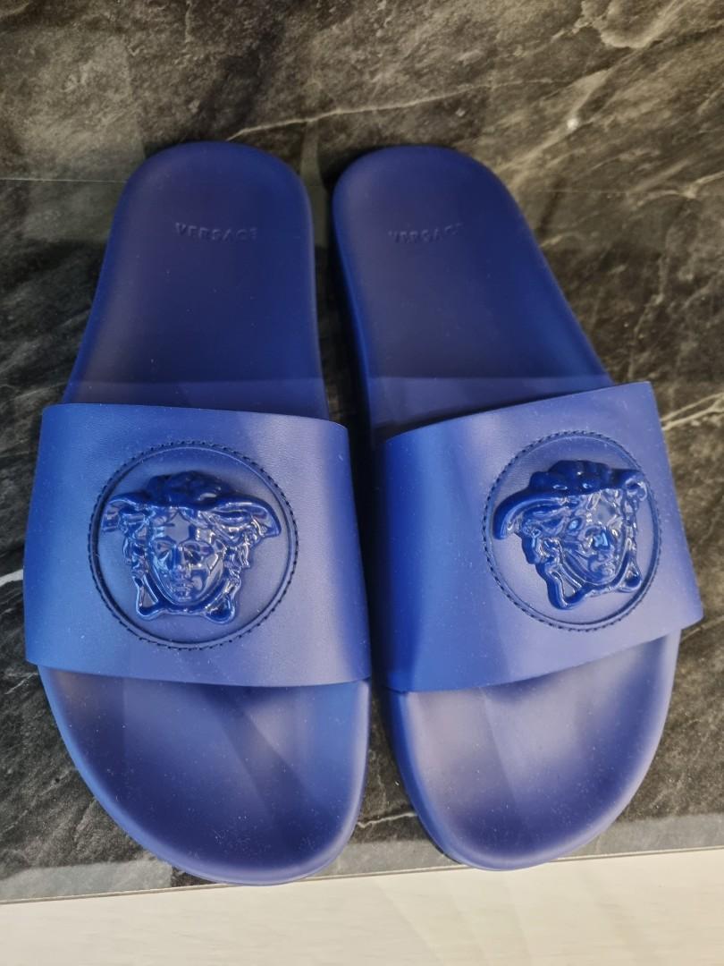 Versace Pink Palazzo Slides Versace