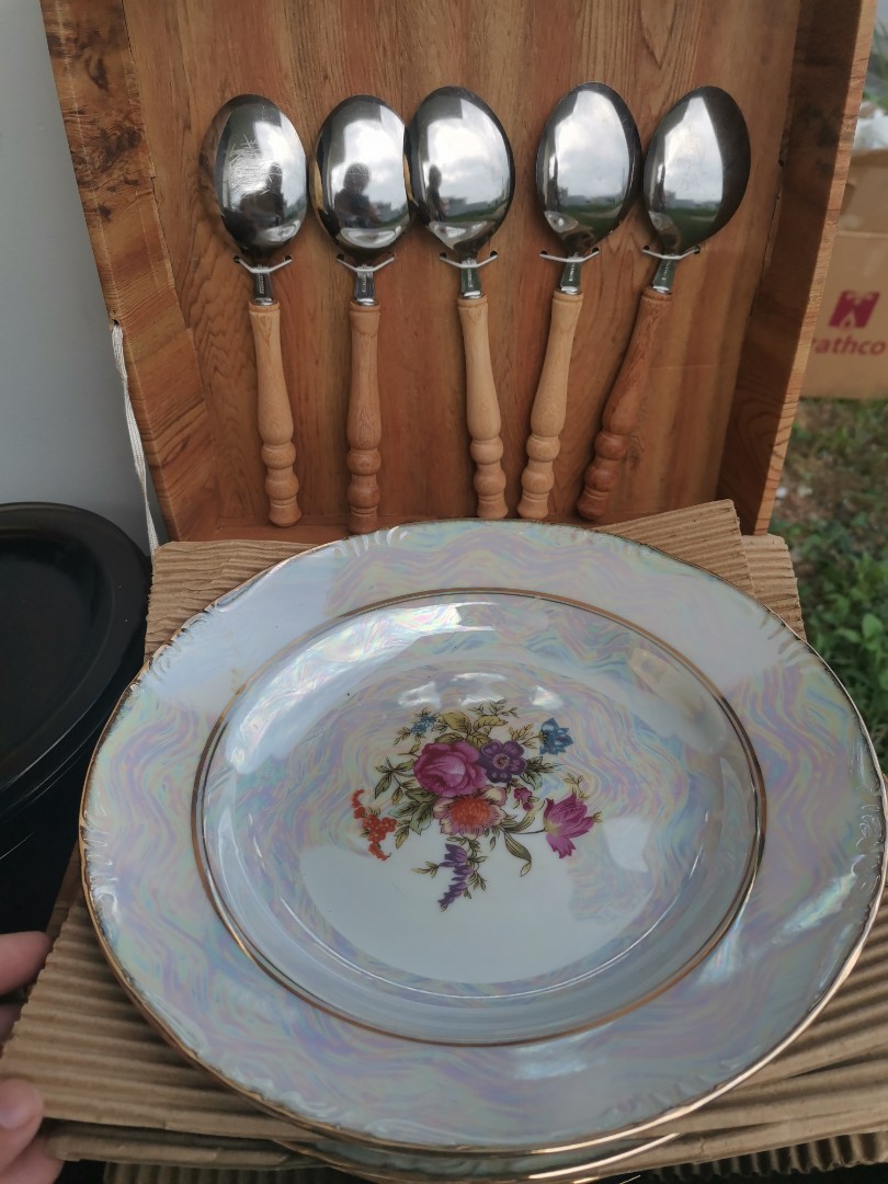 Vintage Japanese dinnerware set, Furniture & Home Living, Kitchenware ...