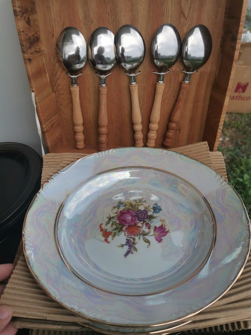 Vintage Japanese dinnerware set, Furniture & Home Living, Kitchenware