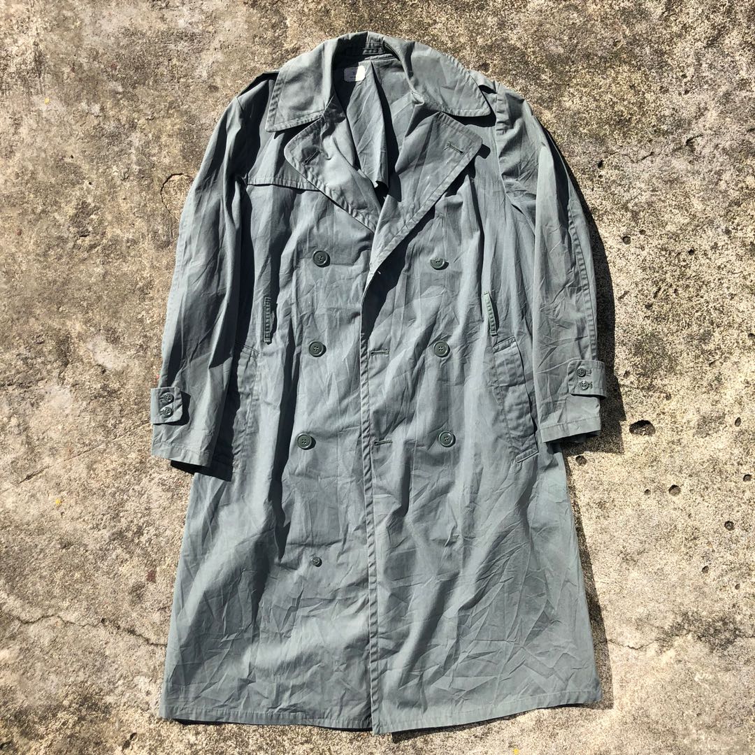 Vintage U.S Army Men's Green 274 Raincoat Quarpel Vietnam Era, Men's ...