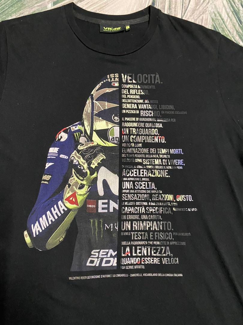 Vr46 Valentino Rossi Tshirt Men s Fashion Activewear on Carousell