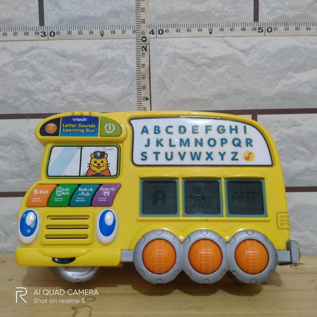 Vtech letter sounds sales learning bus