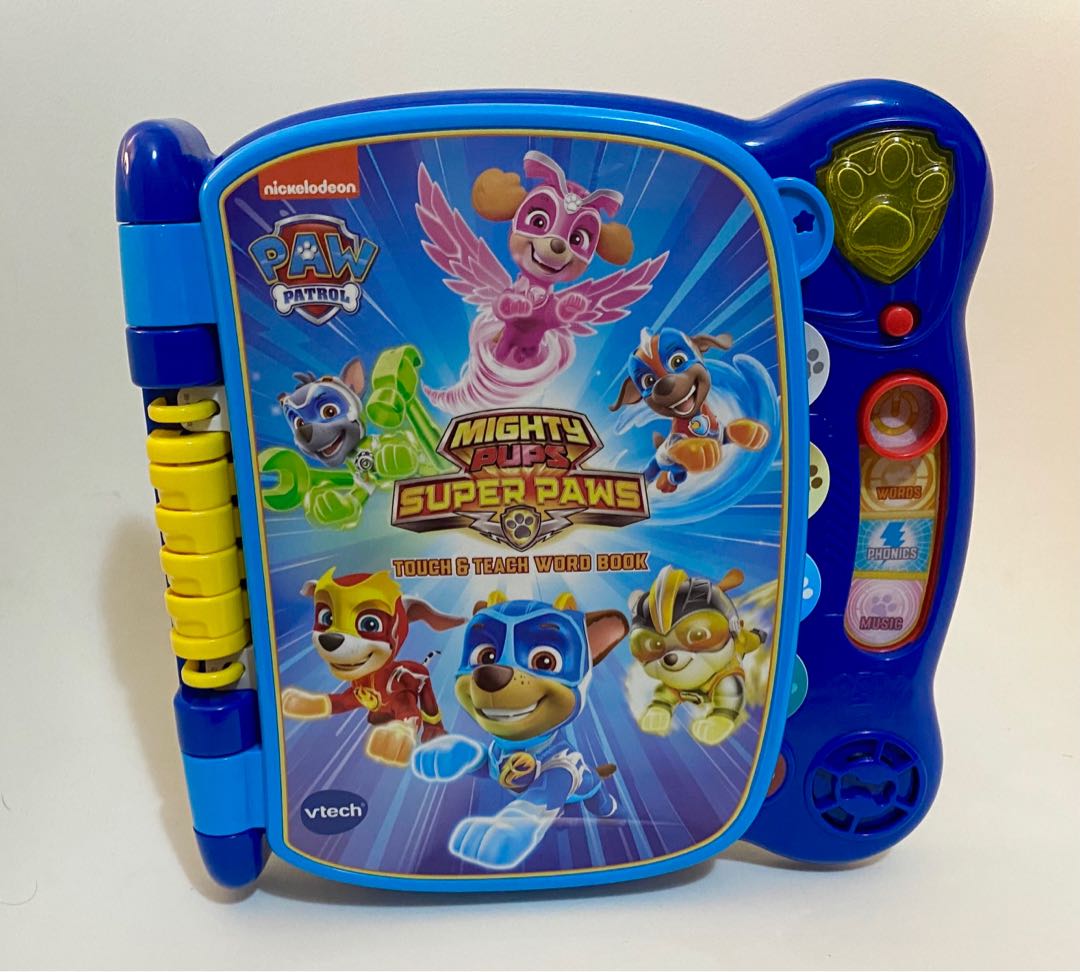 Vtech PAW Patrol Might Pups Touch and Teach Word Book, Hobbies & Toys ...