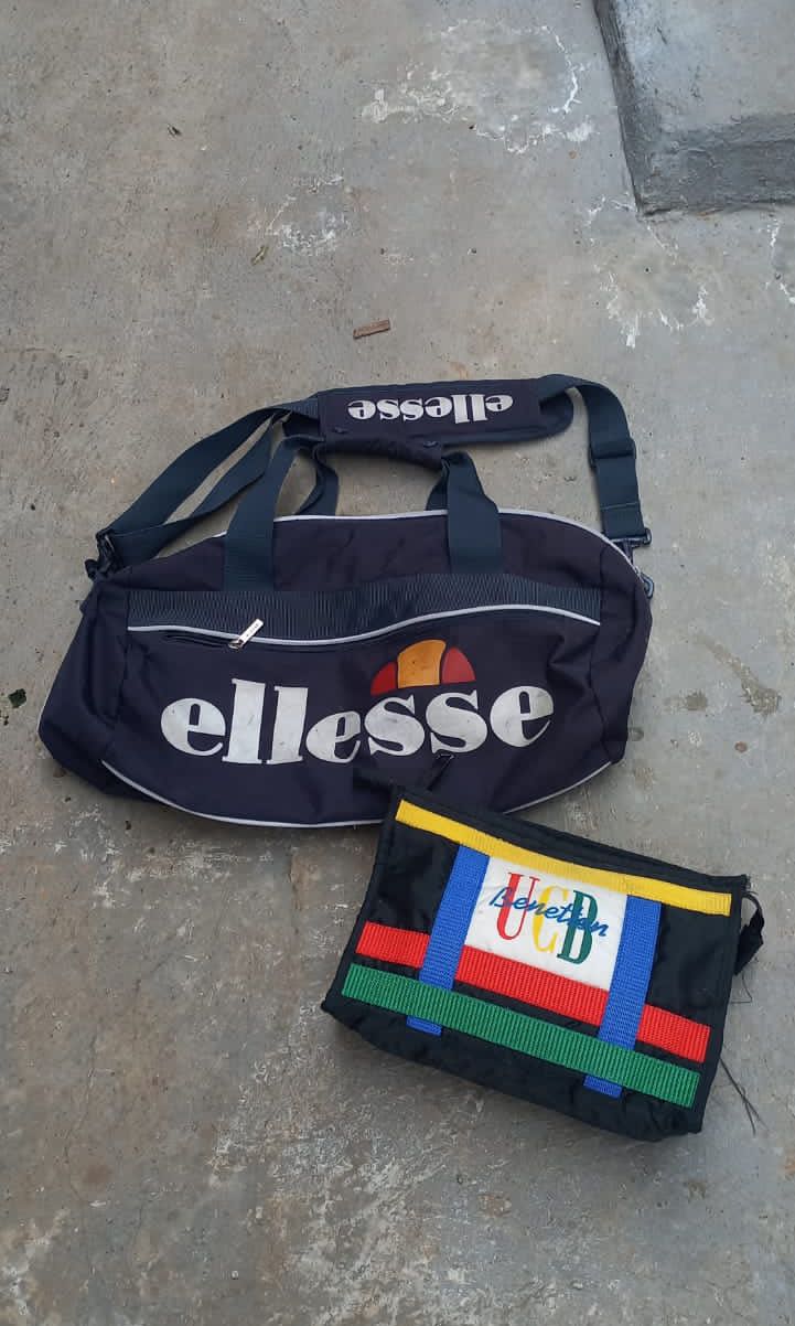 Waistbag Ellesse and benetton, Fesyen 