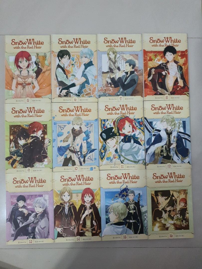 WTS SNOW WHITE WITH THE RED HAIR MANGA SET, Hobbies & Toys, Books - Snow White With The Red Hair Manga Set