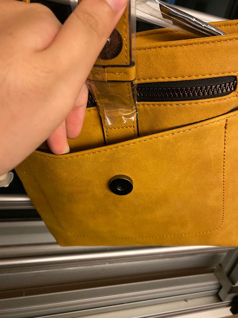 Mustard bag primark store