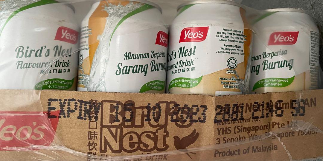 Yeo’s Bird Nest Drink 300ml x 24 can, Food & Drinks, Beverages on Carousell
