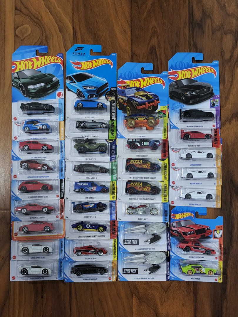Case d hot wheels 2025 2019