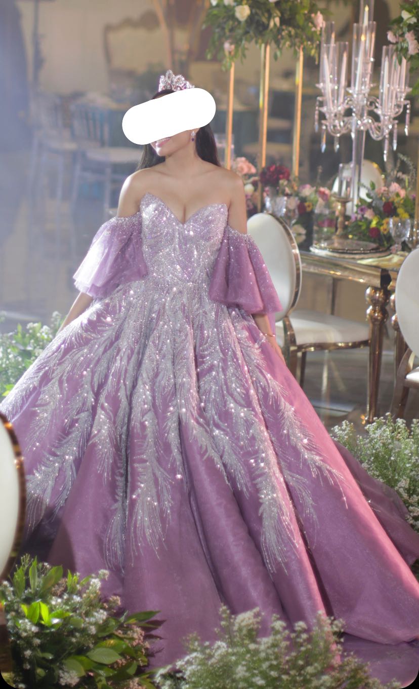 Tulle Purple Gown – GlamEdge Dress & Gown