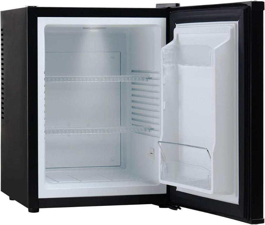 3617) Display4top Mini Fridge, Fully Silent Semiconductor Refrigeration