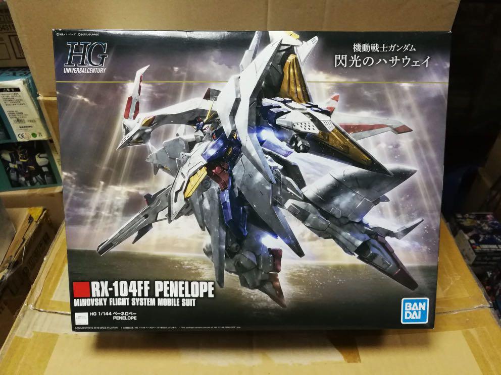 放售100 全新未砌bandai Hg 1比144 Rx 104ff Penelope機動戰士高達閃光的哈薩維凱薩衛hguc 229 1 144潘尼洛普大白鵝 興趣及遊戲 玩具 遊戲類