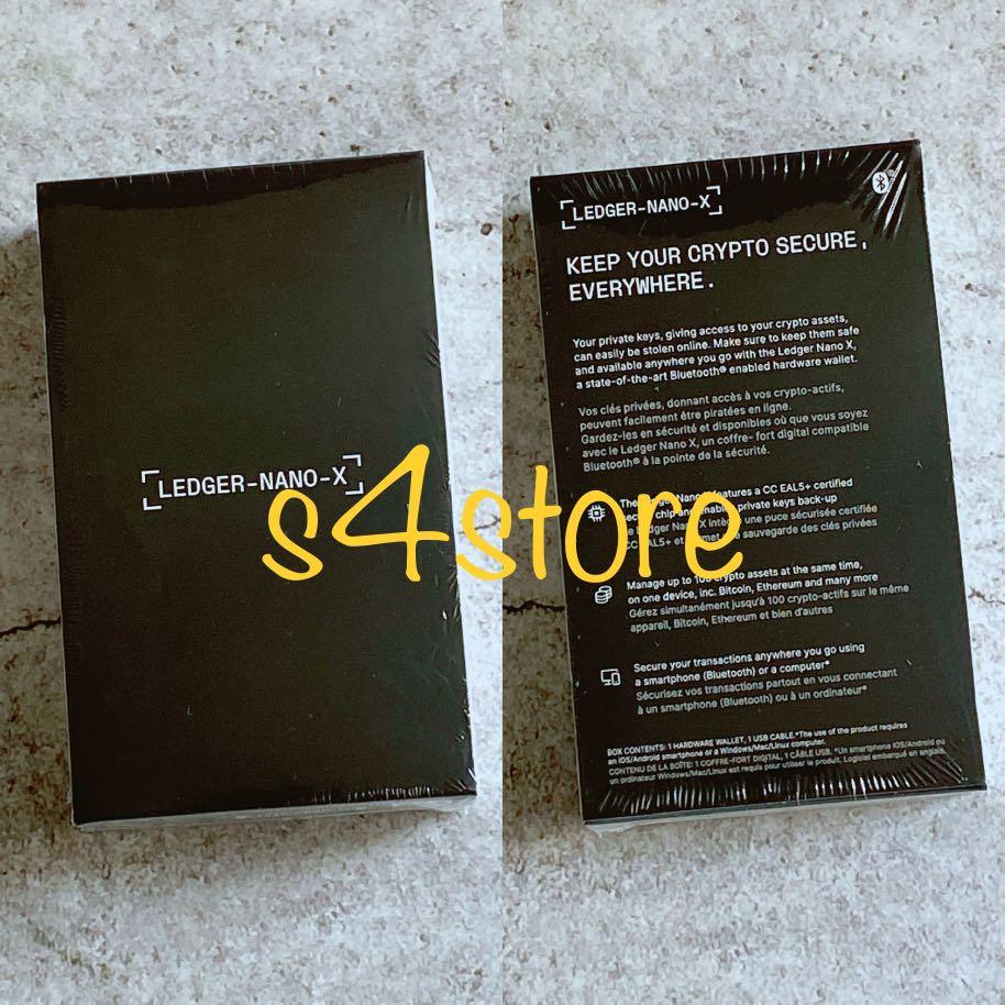 全新現貨Ledger Nano X Cold Wallet 加密貨幣冷錢包, 電腦＆科技, 商務用科技產品- Carousell
