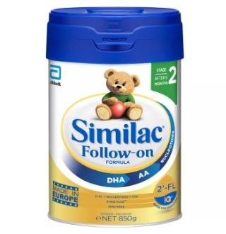 [ Free Courier] Similac Follow-on Baby Milk Formula 2FL Stage 2 (850g) (Made in Europe)