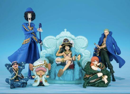海賊王one piece 20周年TAMASHII BOX Vol 1 & Vol 2 全套（路飛，索隆 