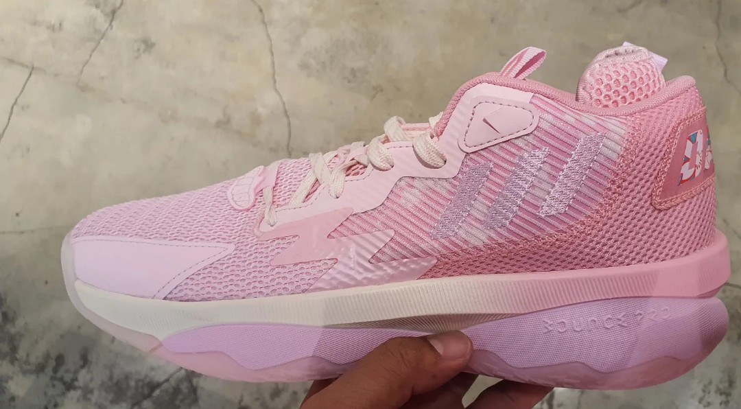 Adidas Dame 8 Pink, Men's Fashion, Footwear, Sneakers on Carousell