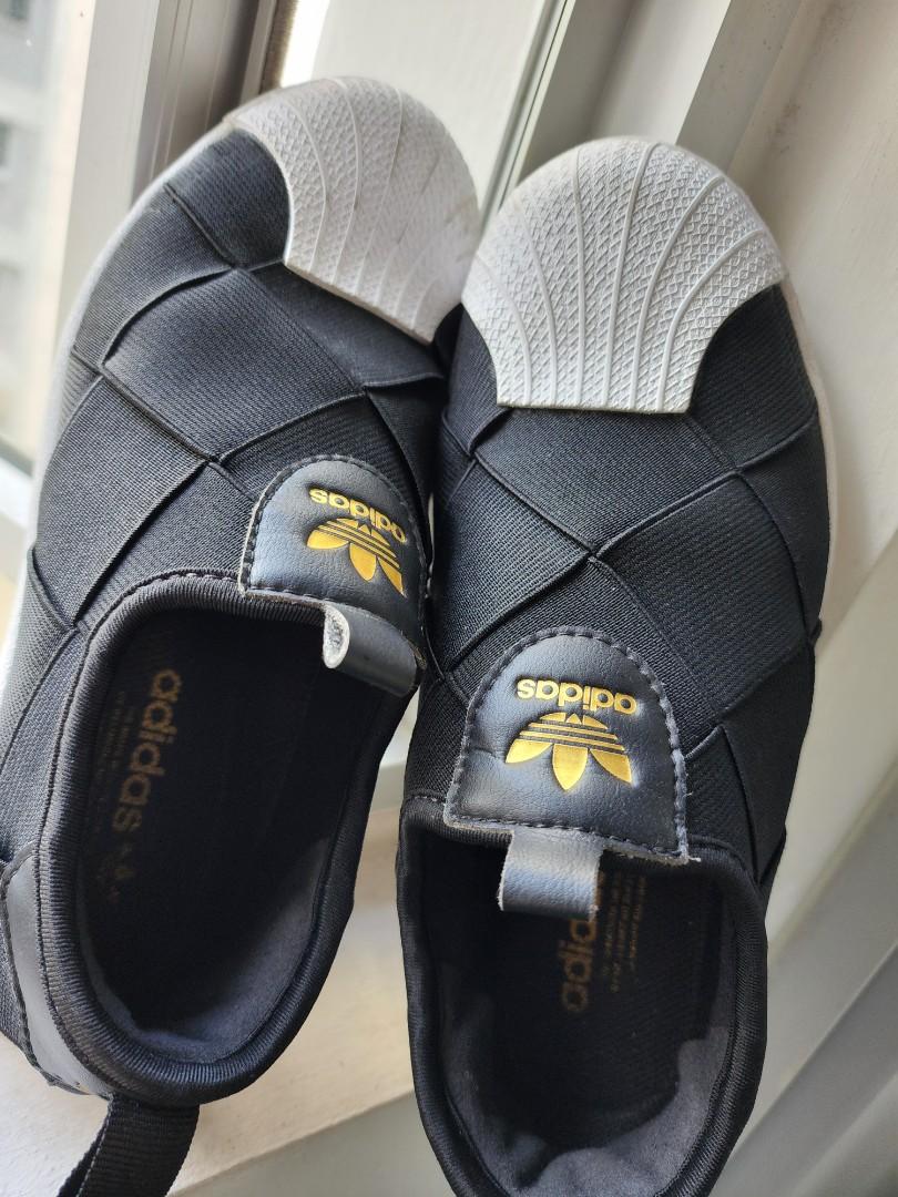 Adidas originals women's superstar slip on on sale