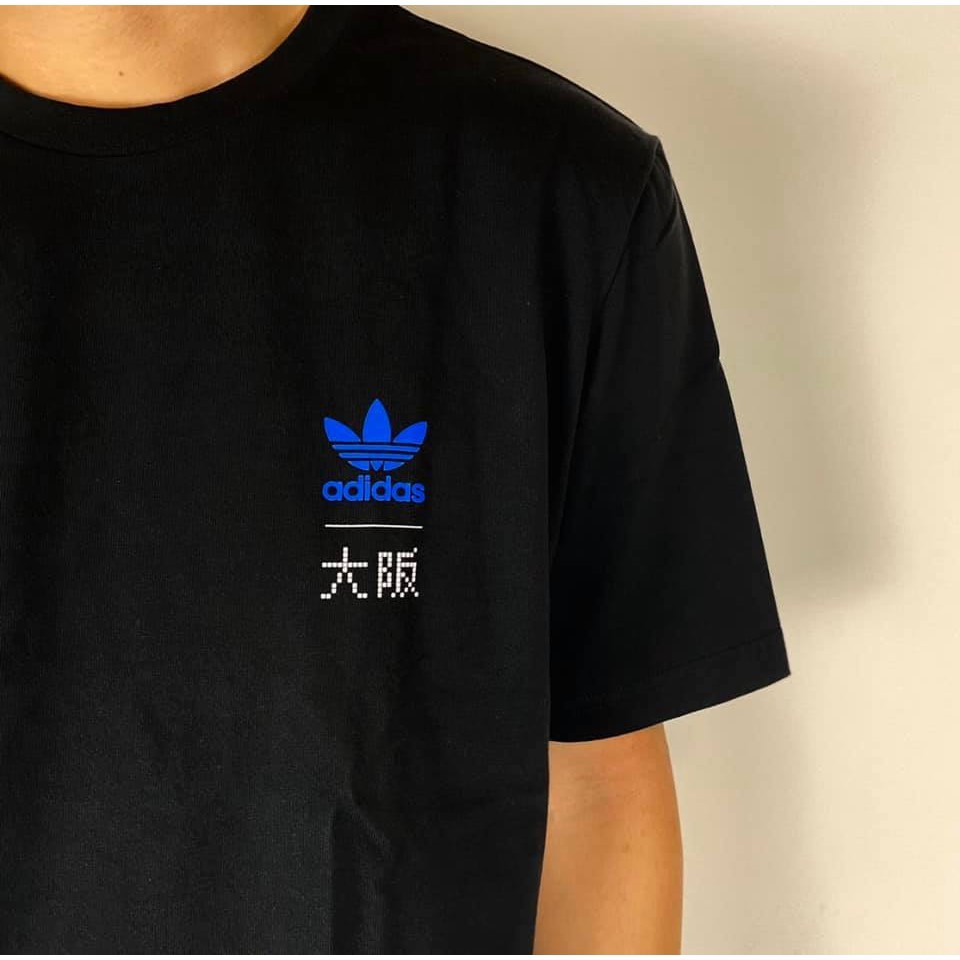 adidas back hit sticker t shirt