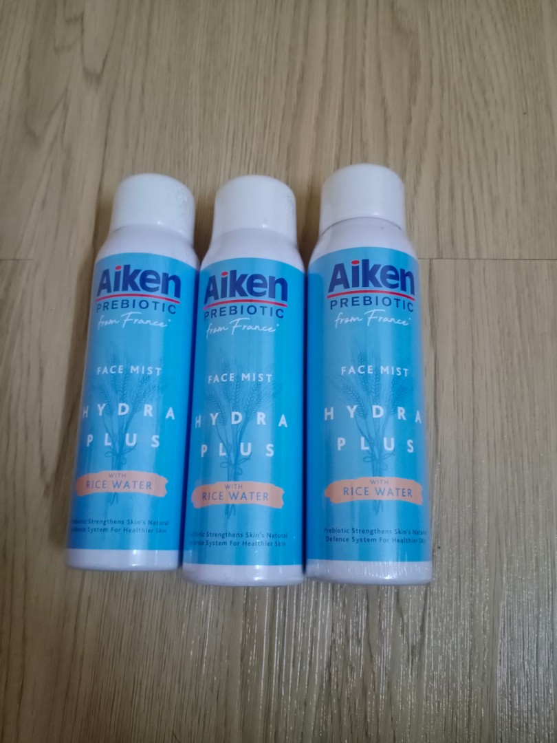 AIKEN FACE MIST HYDRA PLUS (3 BOTTLE), Beauty & Personal Care, Face
