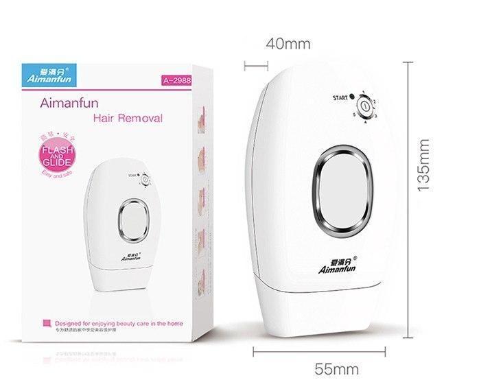Aimanfun A 2988 300000 Pulse Permanent IPL Epilator Laser Hair