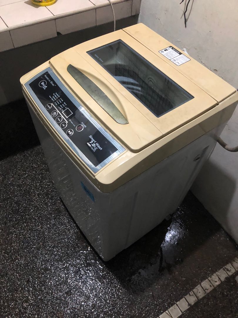 American homes fully automatic washing machine 7kg, TV & Home