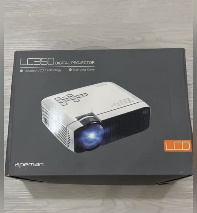 APEMAN Projector LC350 Supported 5000L 