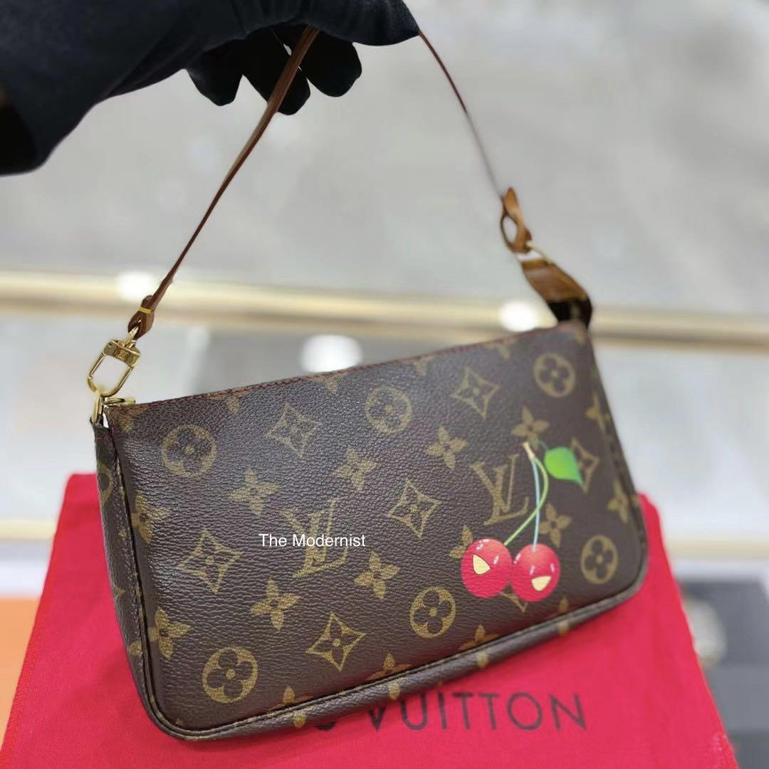 LF LV CHERRY BLOSSOM POCHETTE, Luxury, Bags & Wallets on Carousell