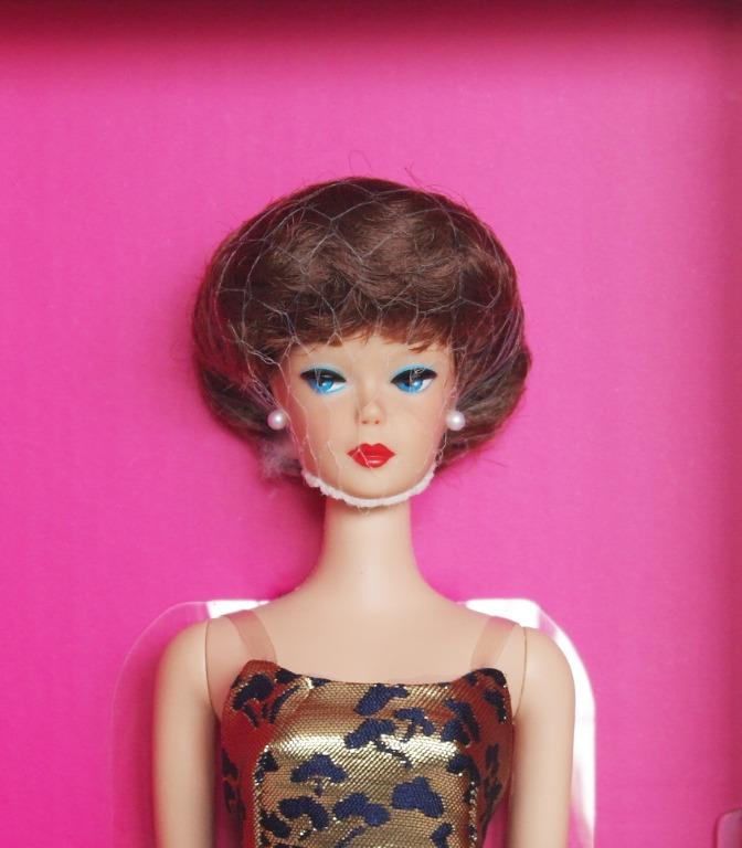 Brownette bubble cut barbie sale
